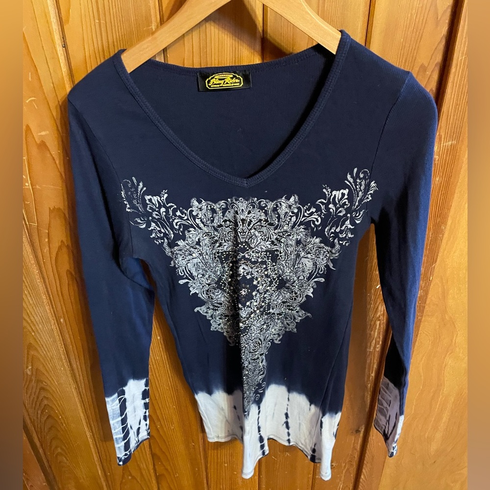 Bling rider long sleeve shirt